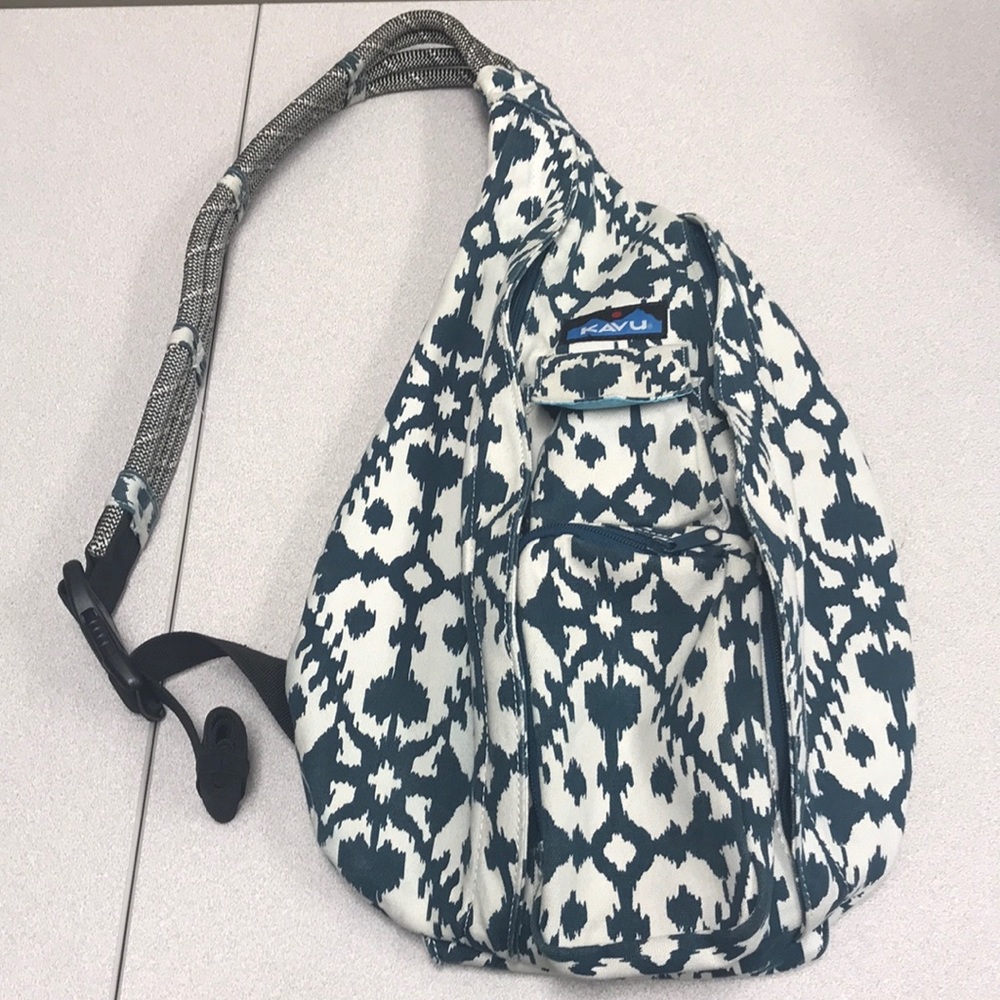 KAVU Blue Blot Rope Bag...AWESOME!